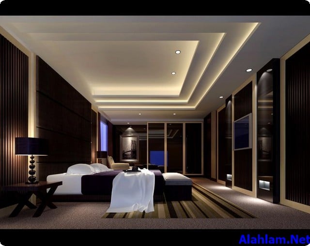 صور جبس بورد مكاتب وغرف نوم حديثة 2021 موقع شملول