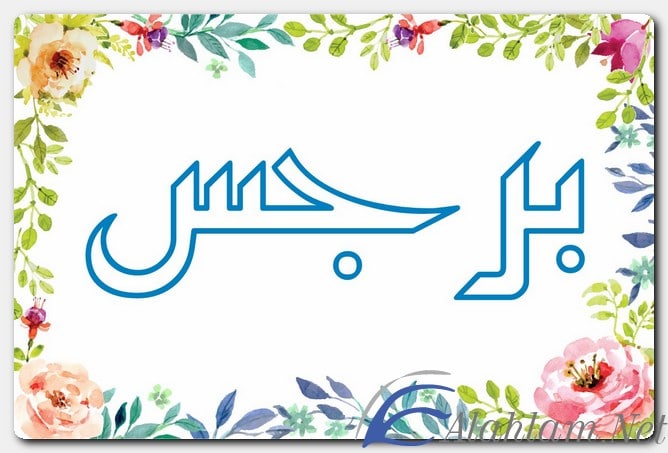 معنى اسم برجس وصفات حامل الاسم