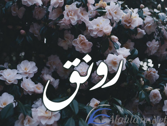 معنى اسم رونق Rawnaq بالتفصيل