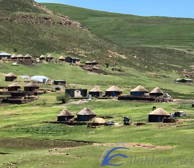 اسماء المعالم الاثرية في ليسوتو