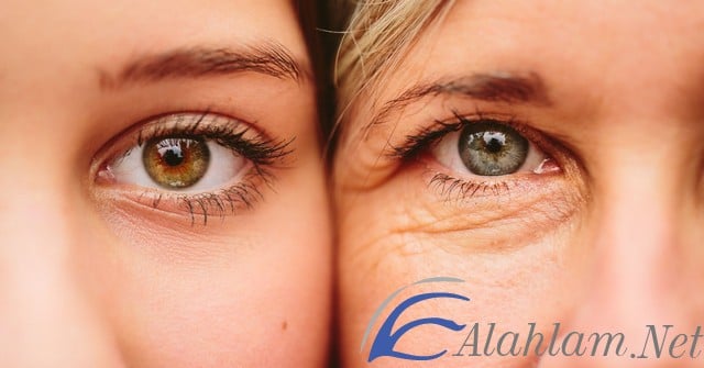 التخلص من تجاعيد منطقة العين بالأعشاب