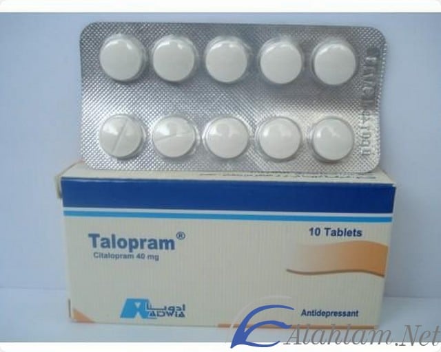 نشرة اقراص تالوبرام لعلاج الاكتئاب Talopram
