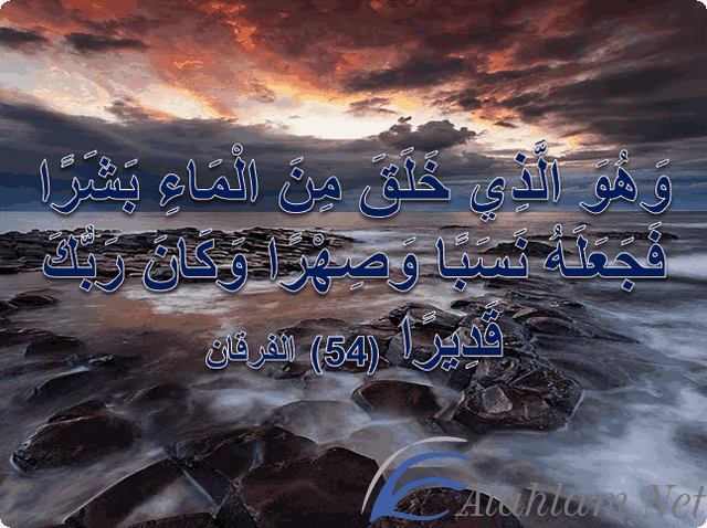 ايات قرانية عن الماء واهميته