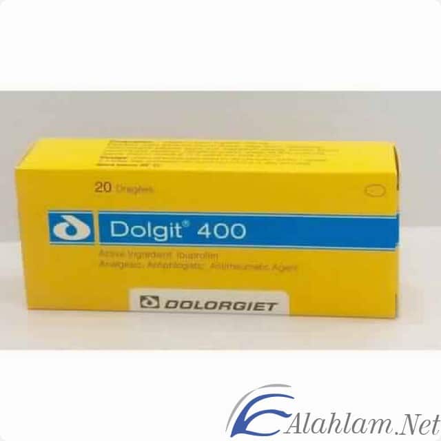 اقراص دولجت مسكن عام للآلام الجسم DOLGIT