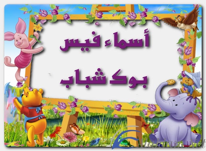 أسماء فيس بوك شباب