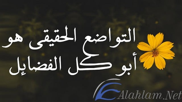اقوال عن التواضع