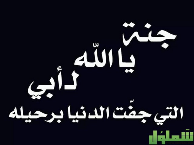 بوستات عن الاب المتوفى