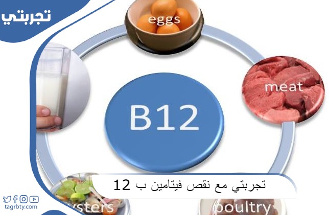 تجربتي مع نقص فيتامين ب 12