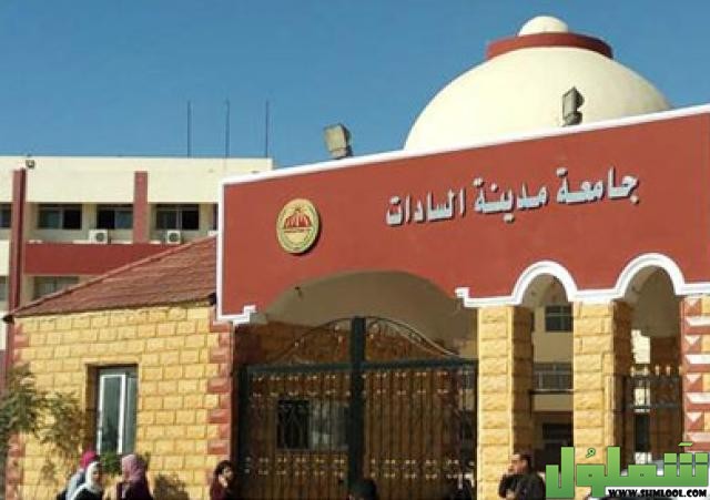 عنوان جامعة السادات