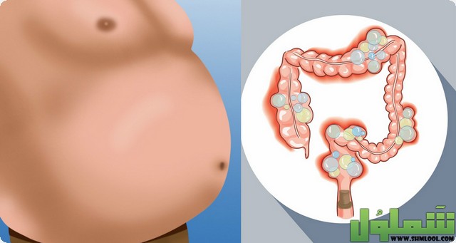 مشروب لطرد الغازات من البطن