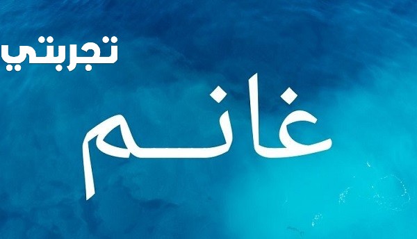 معنى اسم غانم
